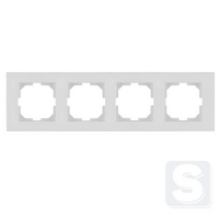 Рамка на 4 посади горизверт. монтаж Arvia Electric KAREN Білий (20 01 1000 024)